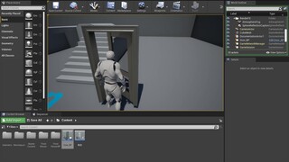 【UE4】Make a open-able door