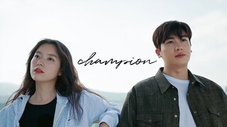 Jung Yi Hyun & Yoon Sae Bom - champion || happiness FMV