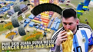 MESSI JUARA DUNIA? LANGSUNG KITA PAKE SKIN NYA! - PUBG MOBILE