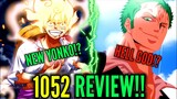 One Piece Chapter 1052 REVIEW!! Luffy Becomes A YONKO!? - ANiMeBoi