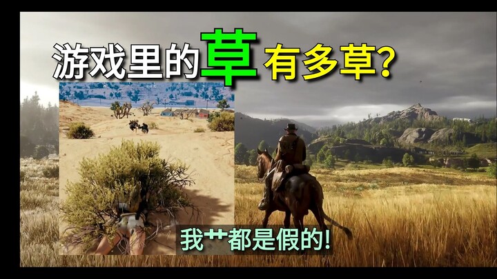 Cỏ trong game rốt cuộc “cỏ” đến mức nào? Hiệu ứng render cỏ của Red Dead Redemption 2