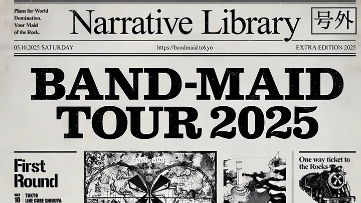 BAND-MAID TOUR 2025 [TEMPORARY DOWNLOAD]