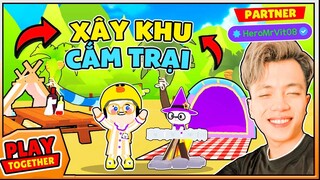 Mr Vịt xây Khu Cắm Trại Đáng Yêu tặng Fan trong Play Together !