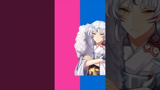 Personajes de Inuyasha género opuesto ♀️♂️#inuyasha