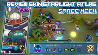 RIVIEW SKIN STARLIGHT ALTAS "SPACE MECH" | KEREN BANGET ADA PLANET-PLANETNYAAA | FULL GAMEPLAY ATLAS