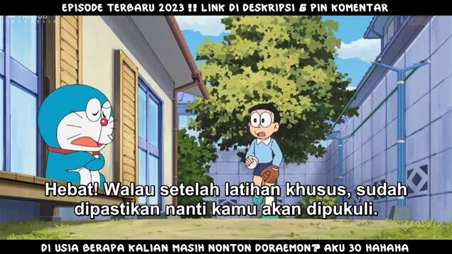 Doraemon Terbaru Subtitle Indonesia, Melatih Bola