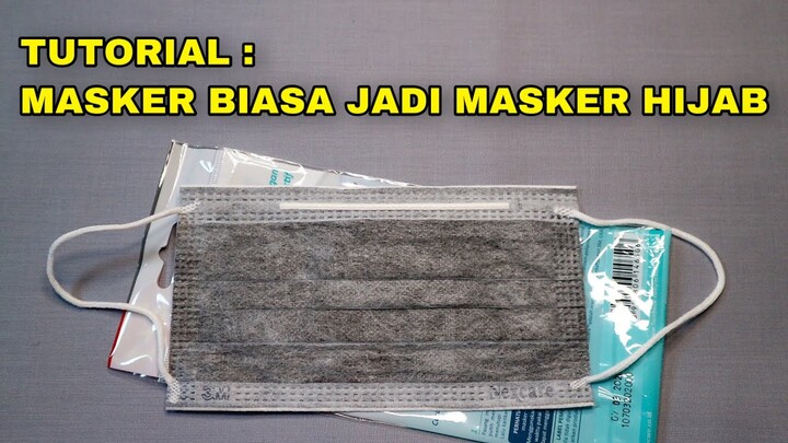 Tutorial Masker Earloop jadi Masker Hijab | Aullya Official