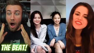 WE CAN HEAR THE BEAT! 😲😆BLACKPINK X Selena Gomez - 'Ice Cream' Teaser Video - REACTION