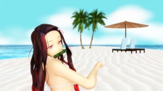 [MMD 4K] WiggleWiggle [竈門禰豆子]01