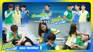 NHANH NHƯ CHỚP phiên bản CHƠI LÀ CHẠY - Jack búng tai Min, Song Thỏ tương tàn | HẬU TRƯỜNG