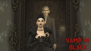 Vampire In black🖤 | Sims 4 vampire creation