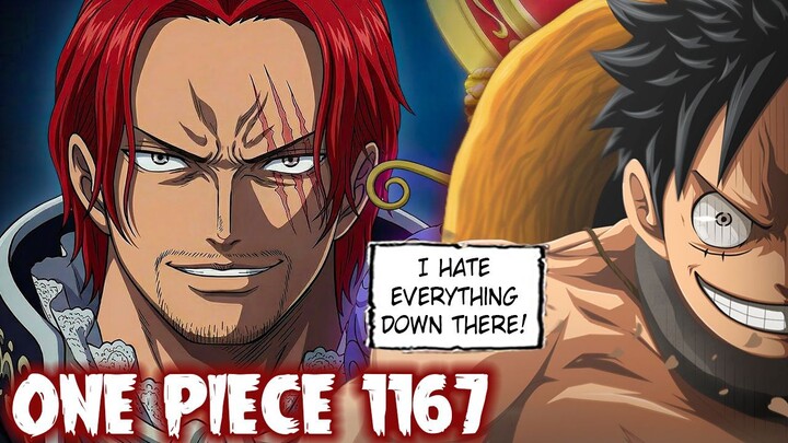 REVIEW OP 1167 LENGKAP! SHANKS MEMBOCORKAN MARY GEOISE KEPADA DRAGON? - One Piece 1167+