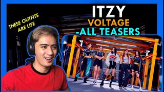 ITZY 「Voltage」 ALL TEASERS REACTION