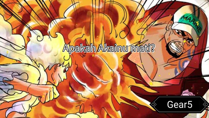 Luffy vs Akainu pertarungan ter op