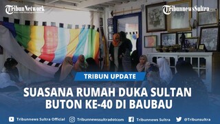 Suasana Rumah Duka Sultan Buton ke-40 di Kamali Baadia Kota Baubau Sulawesi Tenggara