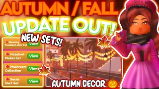 NEW AUTUMN / FALL UPDATE OUT NOW ON ROYALTY KINGDOM 2! ROBLOX Royalty Kingdom 2 Updates