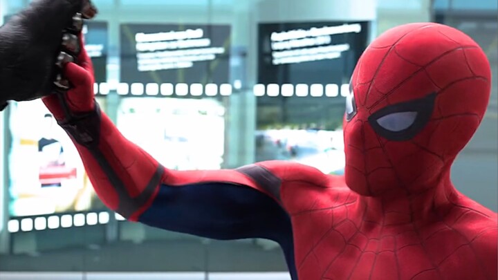 Can he easily take off Bucky's metal arm? I didn't expect Spider-Man to be so strong!