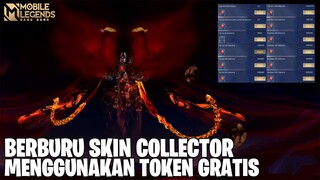 BERBURU SKIN COLLECTOR MENGGUNAKAN TOKEN GRATIS DI EVENT DOUBLE 11 WISH DRAW - MOBILE LEGENDS