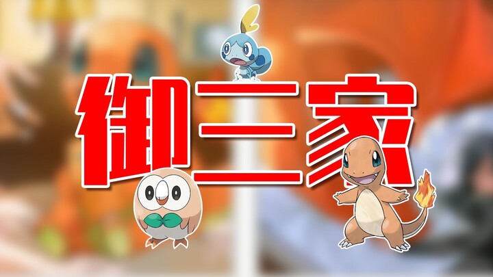 当你有一只从小养到大的御三家