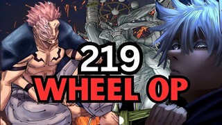 Sukuna can ADAPT to Gojo! Wheel is TOO STRONG and Sukuna OP - Jujutsu Kaisen Chapter 219 Review