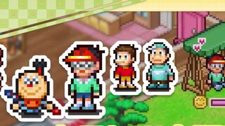The first NS game with official Chinese version "Doraemon's Dorayaki Shop Story" is released today [