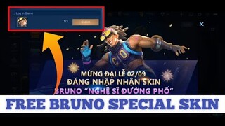 HOW TO GET FREE BRUNO SKIN