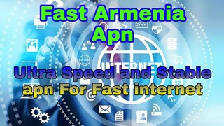 Ultra Speed And Stable apn for Fast internet