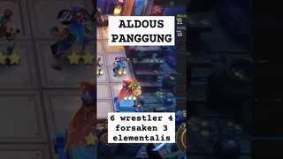 ALDOUS PANGGUNG B⭐⭐⭐ FORSAKEN ELEMENTALIST!! #magicchess #teguhputrazusana #shorts