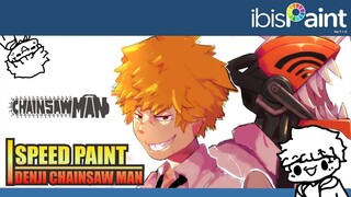 [ IBIS PAINT X ] SPEED PAINT DENJI CHAINSAWMAN