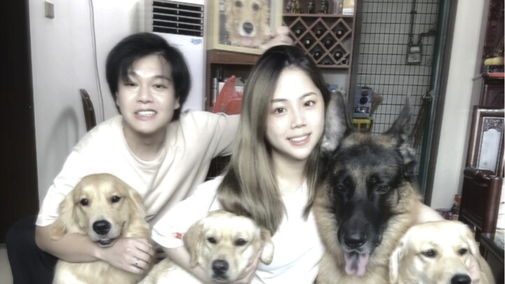 It was the little dog that brought us together. Wishing all lovers will eventually be together.