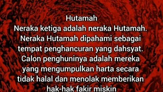 nama² neraka serta ciri-ciri penghuninya Nauzubillah