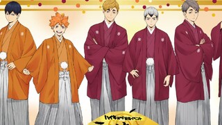 【Subtitles】Volleyball boy Inarizaki New Year event opening animation "Team meeting in the first mont