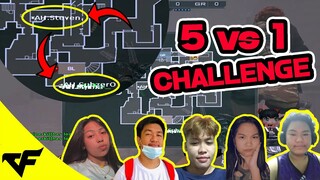 5 vs 1 SPEED RUN CHALLENGE | CROSSFIRE PH