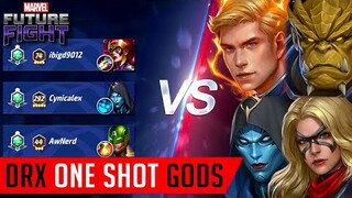 SUPERGIANT x MOONSTONE x HUMAN TORCH x BLACK DWARF??? - Marvel Future Fight
