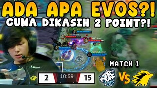 W/ Max, LeoKoce, KB | PEMBANTAIAN TRAGIS STELAH RRQ VS BTR, GAME CUMA 11 MNT! - EVOS vs ONIC Match 1