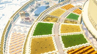 في الصحراء اللامتناهية لا توجد أشجار! كيف يمكننا البقاء على قيد الحياة؟ [ماينكرافت] P12