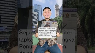 Caleg jadi TERSANGKA penusukan pohon?! Bahaya nih? #shorts