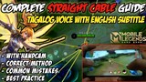 HOW TO STRAIGHT CABLE FANNY TUTORIAL | TAGALOG VOICE WITH SUBTITLE | MOBILE LEGENDS 2020