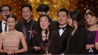 "Parasite" wins Best Picture