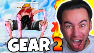 GEAR 2 LUFFY (FIRST TIME REACTION)