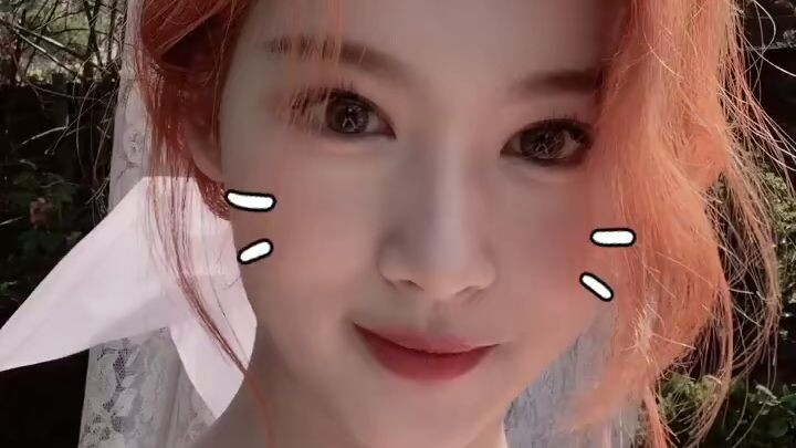 sana twice being cute