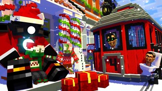 Monster School : Skibidi Toilet & Upgraded TITAN CAMERAMAN & CHRISTMAS PRESENTS Minecraft Animation