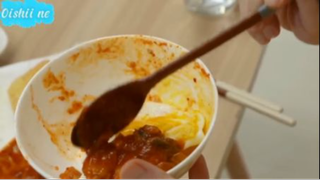 Cơm cà ri tàu hủ chiên phần 7 #mukbang