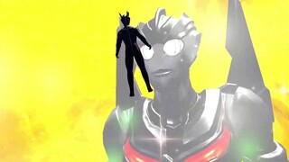 Ultraman Zero menimbulkan badai lubang hitam di VRChat