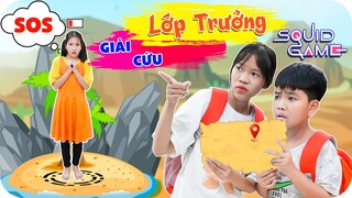 Giải Cứu Lớp Trưởng Búp Bê Squid Game ♥ Min Min TV Minh Khoa