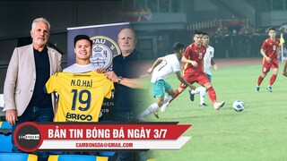 Bản tin Bóng Đá ngày 3/7 | Chiêu mộ Quang Hải, Pau đẩy đi 13 cầu thủ; U19 VN chia điểm trước Indo