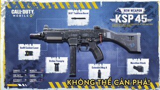 COD Mobile | REVIEW KSP 45: THỰC HƯ LỜI ĐỒN ĐÃ YẾU LẠI CÒN PHẾ? (NEW SMG KSP-45 GAMEPLAY)