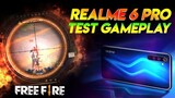 FREE FIRE TEST GAMEPLAY | REALME 6 PRO