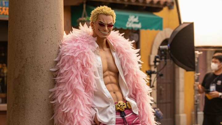 Live-action filming set of "One Piece": Dressrosa Arc—Tang Jihuo Family