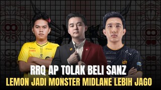 RRQ AP TOLAK BELI SANZ, LEMON LEBIH JADI UNTUK JADI MONSTER MIDLANER DI ROSTER RRQ MPL
